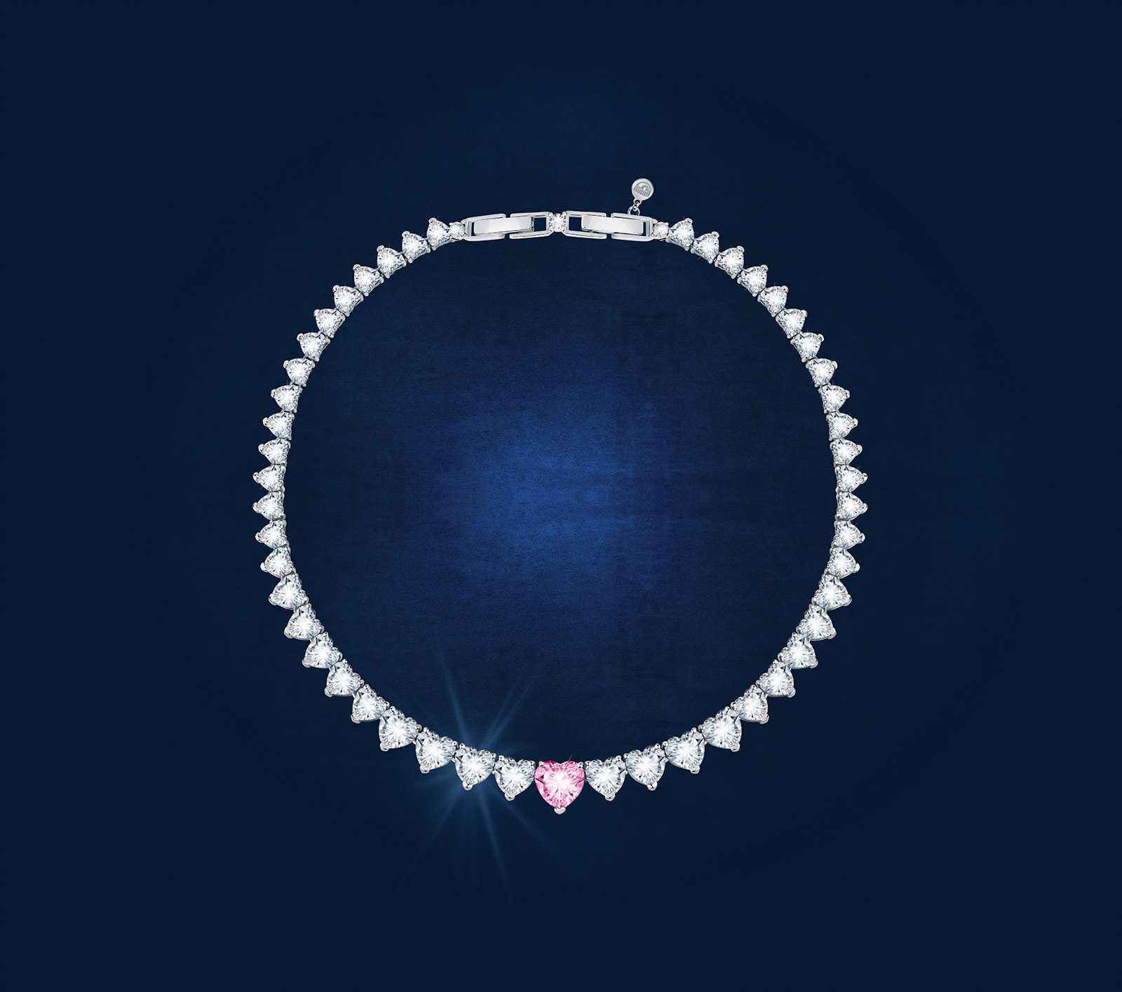 Girocollo infinity love rosa - Chiara Ferragni